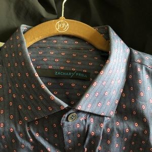 Zachary Prell Men’s Long Sleeve Shirt Size Medium